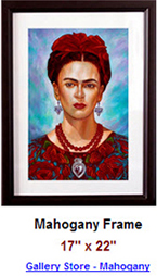 Frida-Mahogany-frame